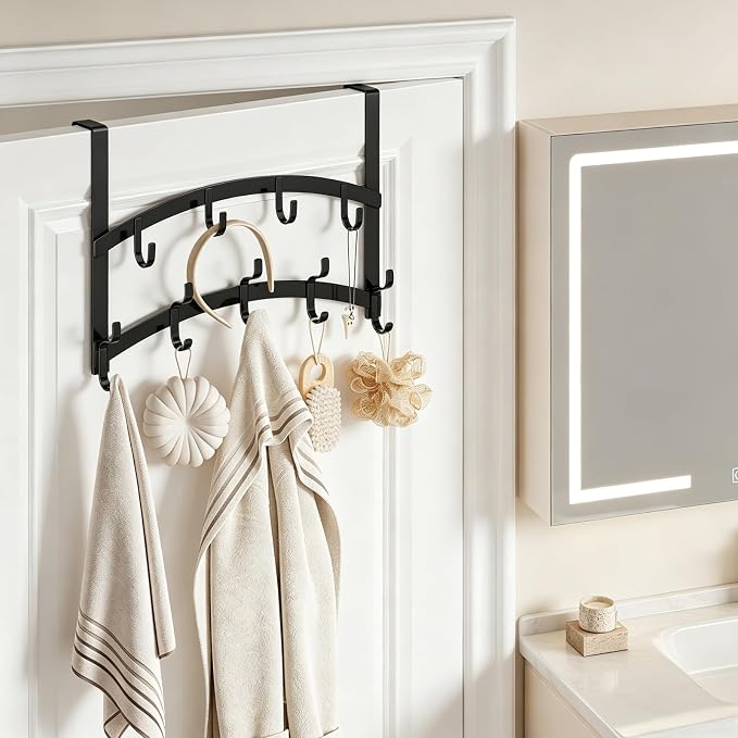 Consumest Over the Door Hooks Organizer - Image 7