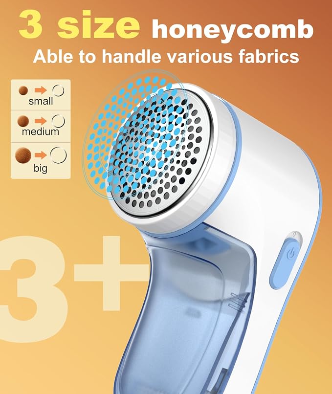 Fabric Shaver, Lint Remover for Clothes, Effectively and Quickly Remove Pills - Image 3