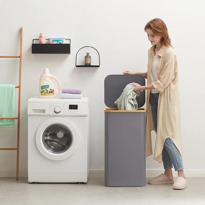 Lifewit 105L Laundry Basket - Image 2