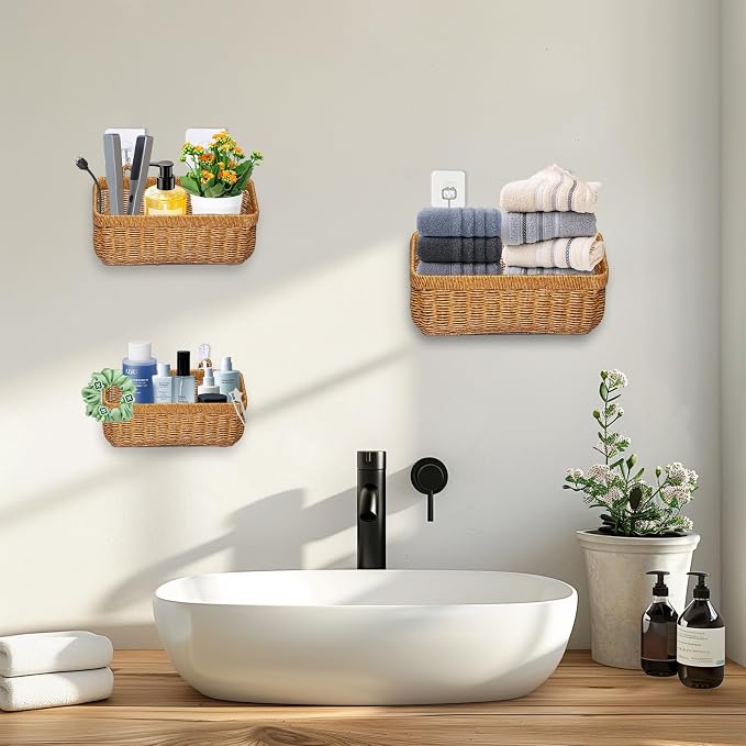 2 PCS Fruit Racks, Kitchen Hanging Basket, Open Storage Bins, Fruit And - Image 4