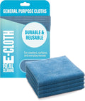 E-Cloth General Purpose Cleaning Cloth Kit, Reusable Cleaning Towel, 4 Pack by E-Cloth