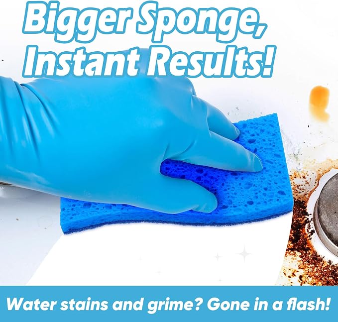 AIDEA XL Sponges Kitchen 6Count, Non-Scratch Scrub Sponges - Image 3