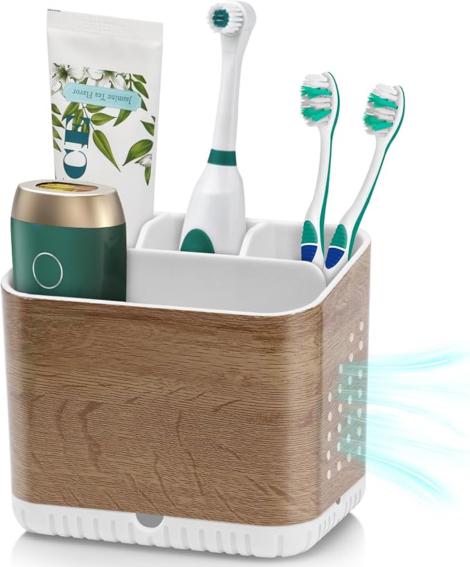 Bathroom Toothbrush Holders, Toothbrush and Toothpaste Holder | Easy To Clean by PARKMANI