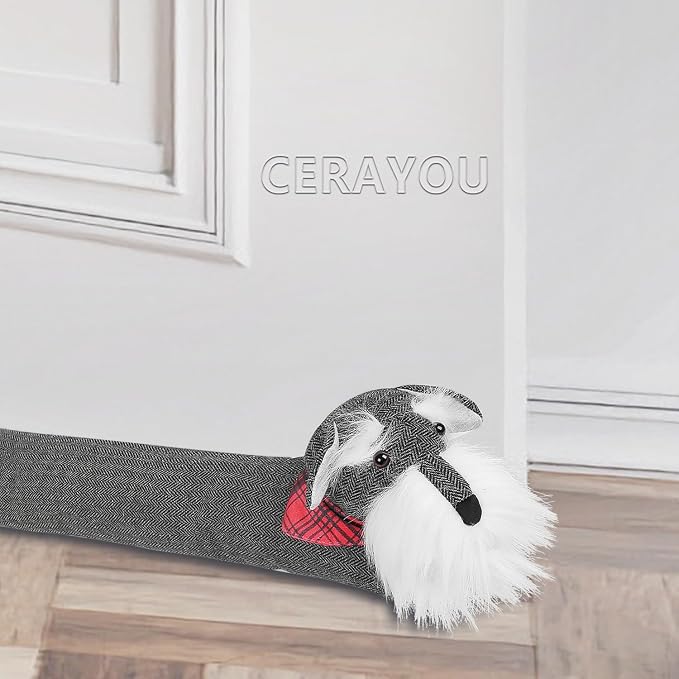 36 Inch Heavy Duty Under Door Draft Stopper, Cute Animals Shape Door & Window by CERAYOU