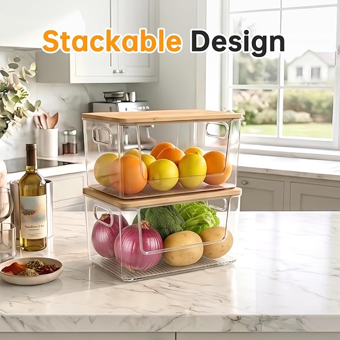 Trash Bag Holder 2 Pack, Stackable Garbage Bag Dispenser - Image 4