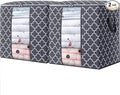 Storage Bags 2 Pack 100L Clothes Organization and Storage Containers | Large by WiseLife