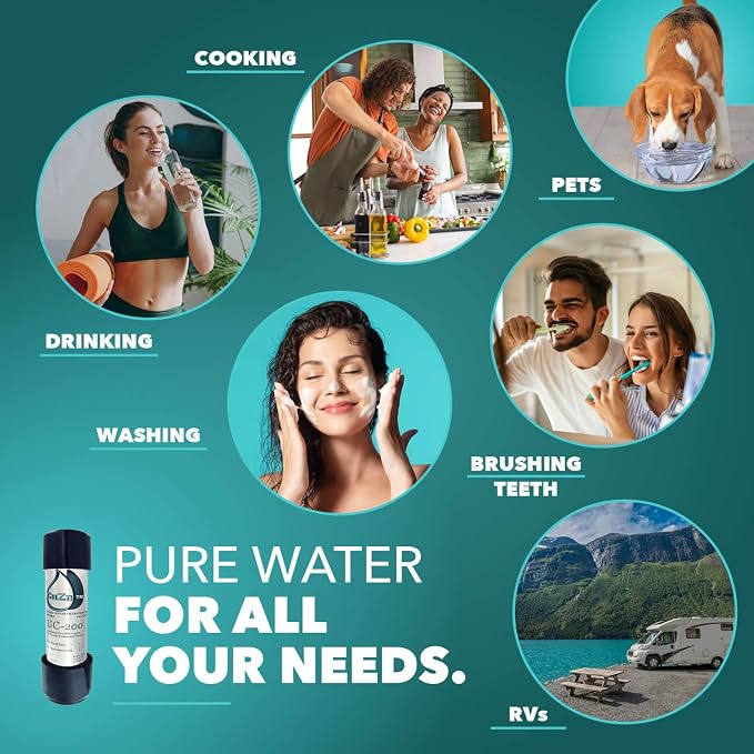 CuZn UC-200 Under Sink Water Filter, NSF/ANSI 42 & 372, 5-Year Filter Life | - Image 9