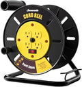 DEWENWILS Extension Cord Storage Reel, Hand Wind Retractable Open Cord Reel | by DEWENWILS