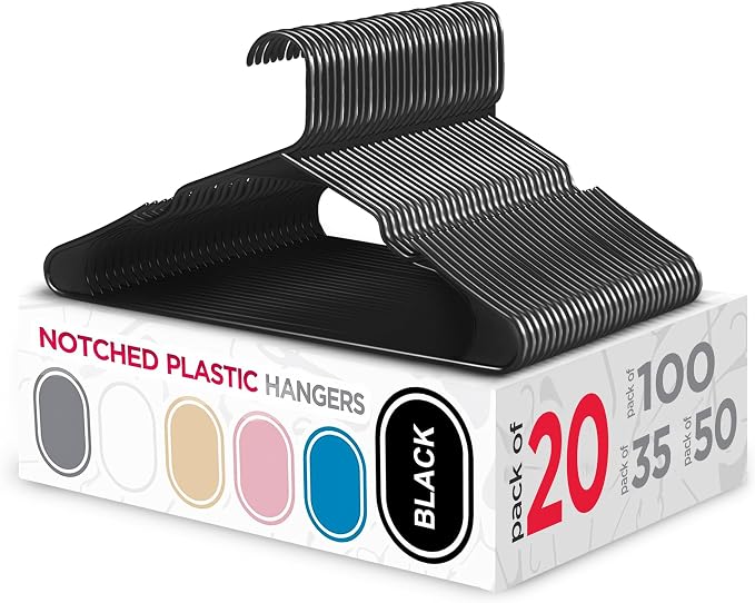 Plastic Hangers Clothes Hangers by Sharpty