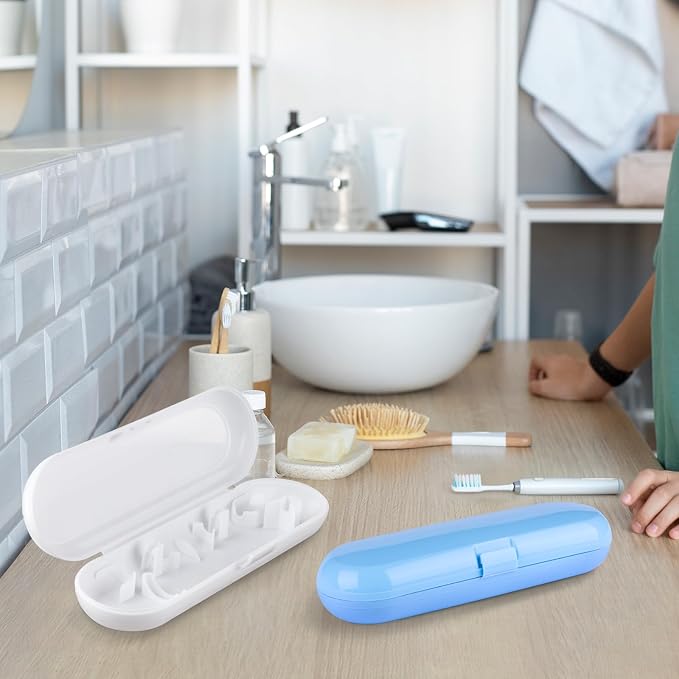 Fowecelt 2 Pack Electric Toothbrush Travel Case - Image 3