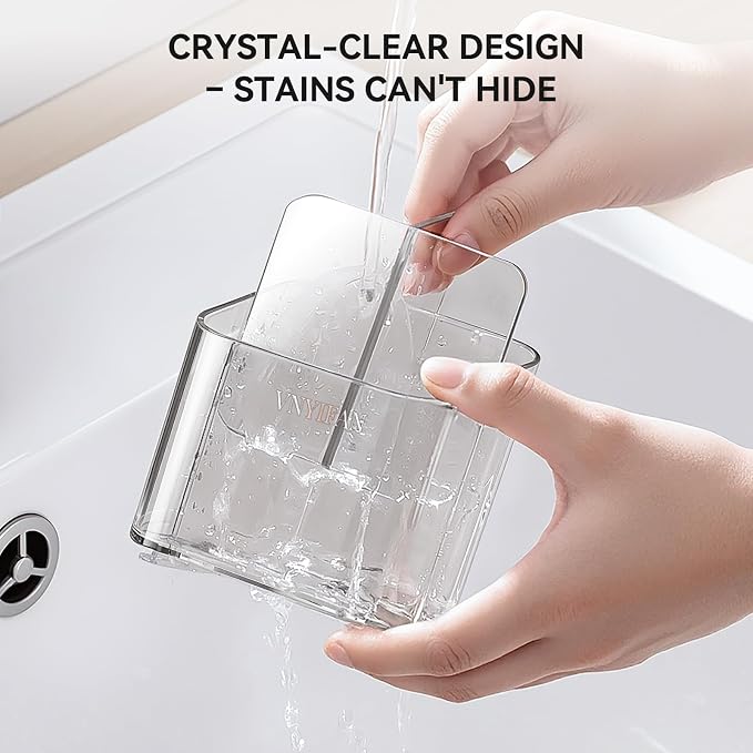 3 Slots Detachable Toothbrush Holders Wall Mounted - Image 9