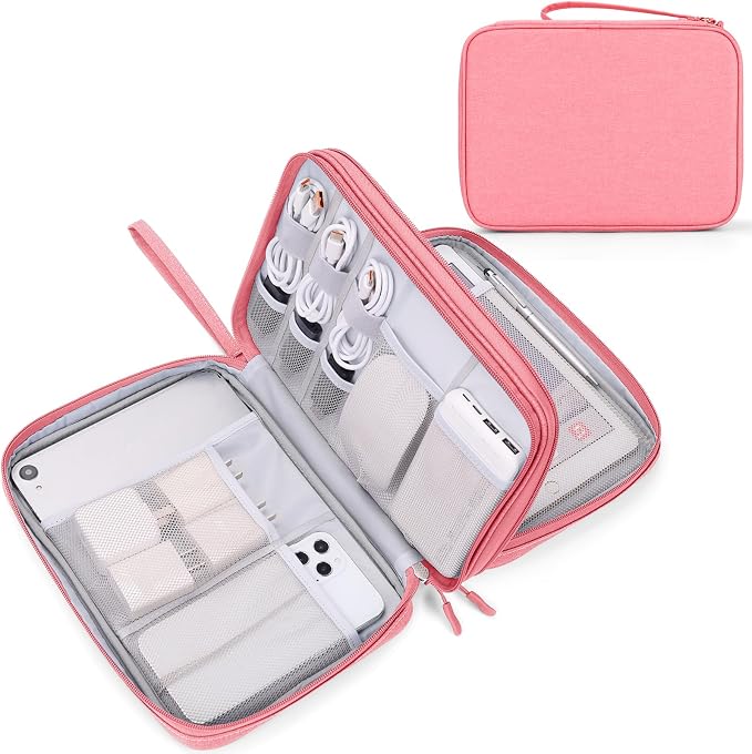 FYY Electronic Organizer, Travel Tech Pouch Bag, Extra Large, Waterproof by FYY