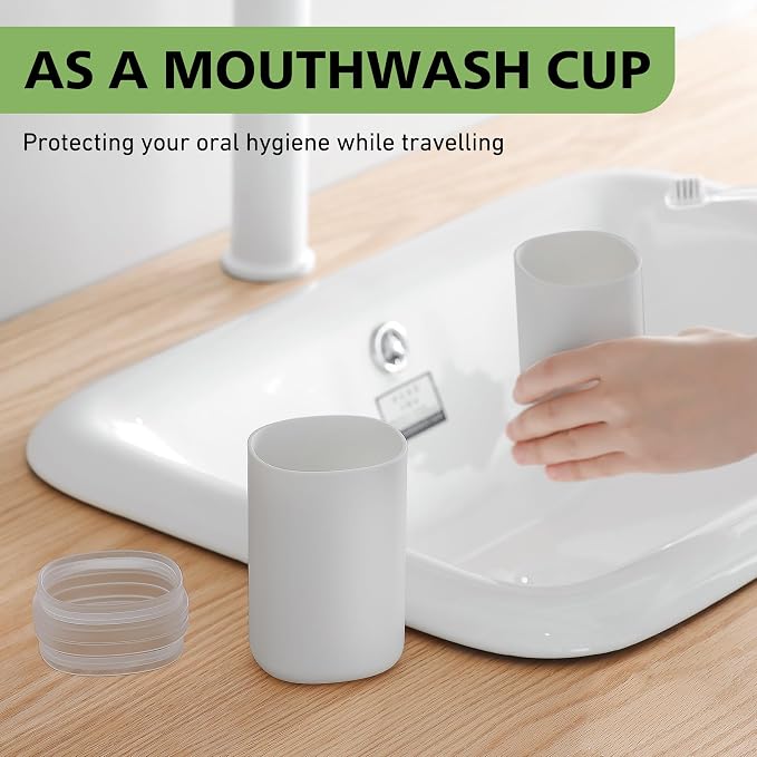 Travel Toothbrush Case, Portable Tooth Brush Holder and Toothpaste Cover - Image 5