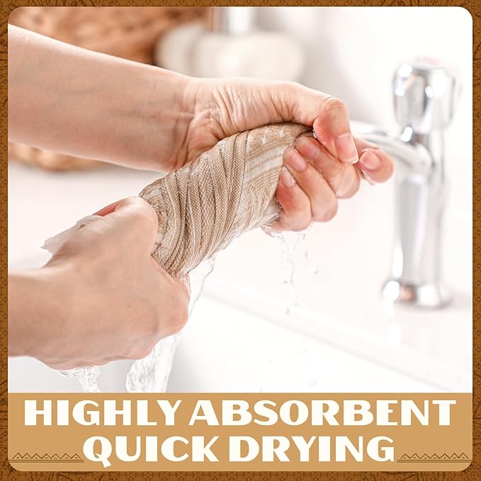 HunnmingRe 7 Pack Boho Hand Towel - Image 3