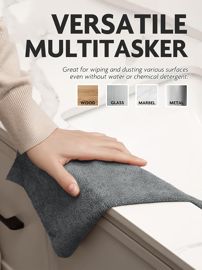 Fantasticlean Microfiber Cleaning Cloth Roll- 75 Sheets, Tear-away Microfiber - Image 3