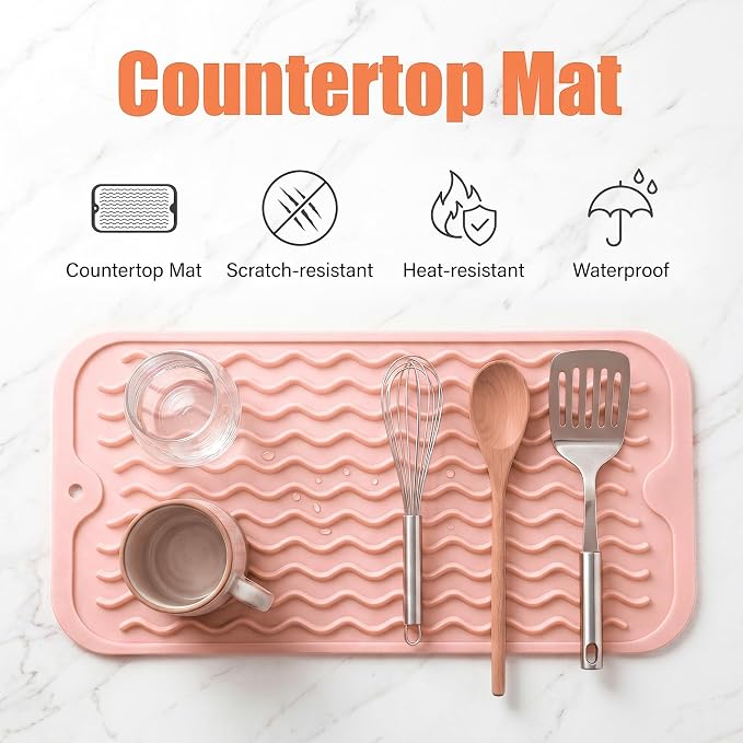 MicoYang Silicone Dish Drying Mat - Image 3