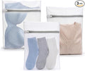 Muchfun 3Pcs Durable Fine Mesh Laundry Bags by Muchfun