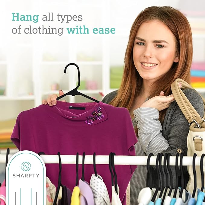 Plastic Hangers Clothes Hangers - Image 2