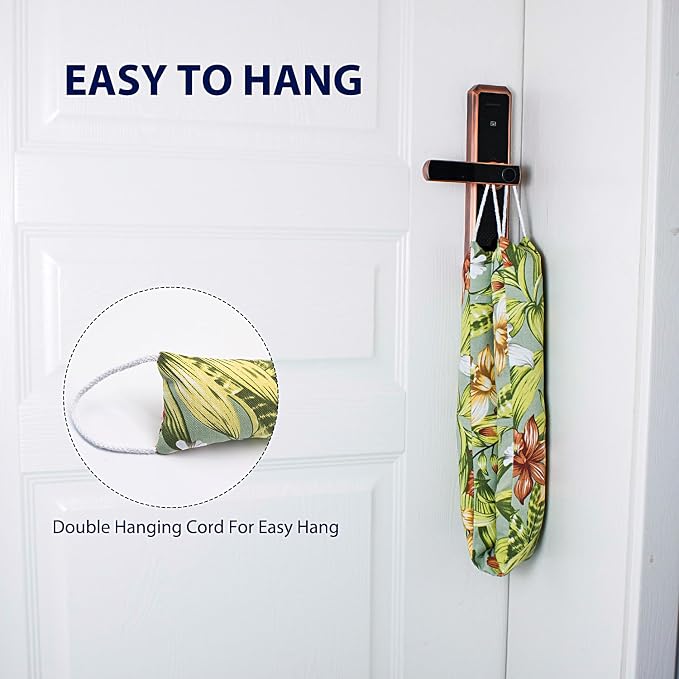 2 Pack 60 Inch 4 Inch Wide Under Door Blocker Door Draft Stopper - Image 4