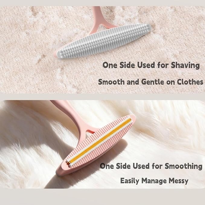 Upkdomm Double-Sided Design Lint Removers, Dog Cat Hair Remover, Portable - Image 5