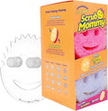 Scrub Mommy Kitchen Sponge + Daddy Caddy Sink Holder | Dual-Sided Dish Scrubber by ScrubDaddy