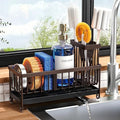Cisily Brown Sponge Holder for Kitchen Sink, Sink Caddy Organizer by CISILYHOMELIFE