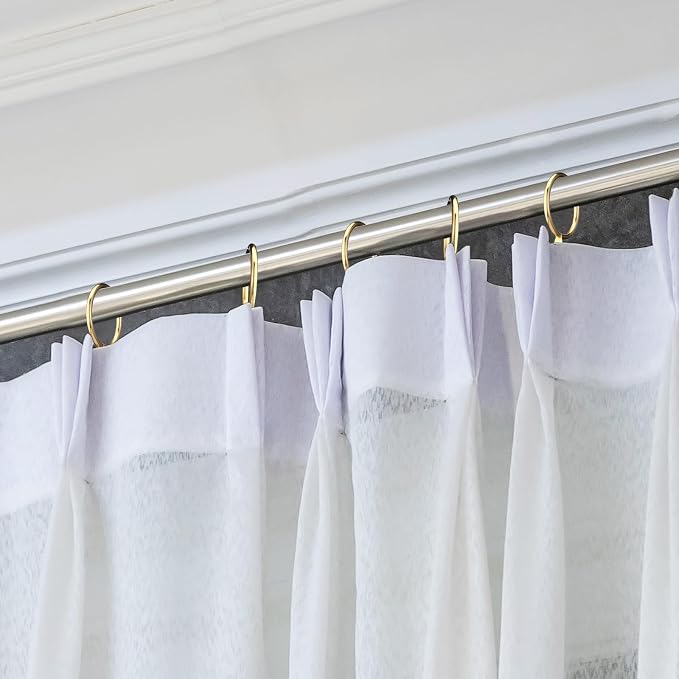 Qunclay 100 Set 0.98 Inch Metal Curtain Rings - Image 4