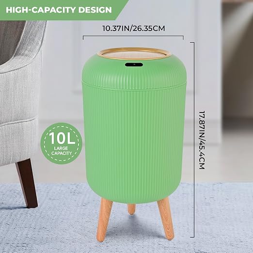 Pukomc Smart Sensor Wastebasket, Convenient and Hygienic Easy to Use | - Image 5