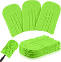 Zubebe 6 Pcs Reusable Duster Refills Fleece, Olive Green | Soft Polyester Fiber by Zubebe