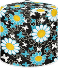 TODIYADDU Black Daisy Pressure Cooker Cover for Women Butterfly Butterfly Instant Pot Cover with Handle and Pocket for Rice Cooker Air Fryer Universal Kitchen Appliance Covers Storage Case Present