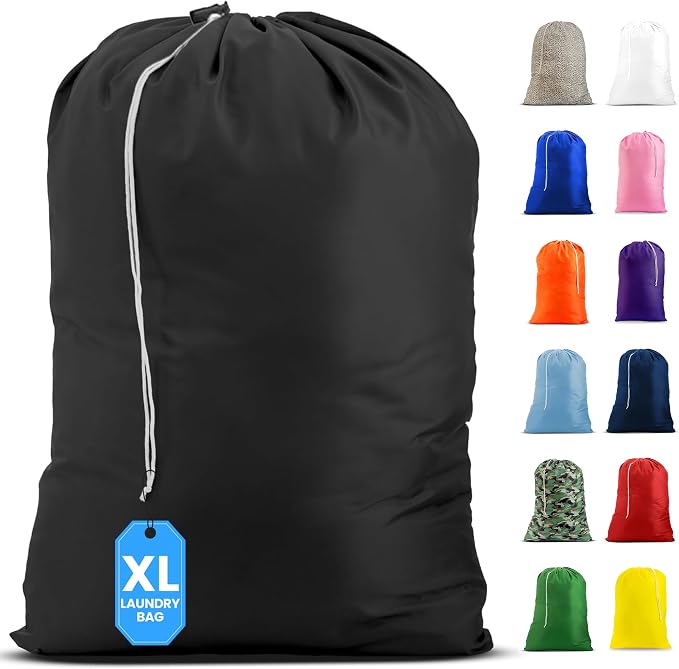 Nylon XL Laundry Bag, Large Capacity by Handy+Laundry