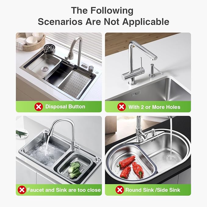 Premium Stone Faucet Mat for Kitchen Sink, 23.6" x 4" Dark Gray | Quick Drying - Image 9