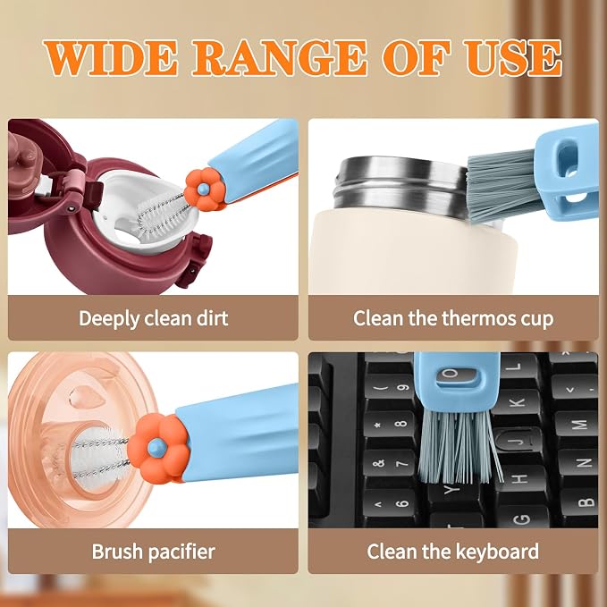3 in 1 Cup Lid Gap Cleaning Brush Set, Cup Lid Gap Cleaner, Home Kitchen - Image 8