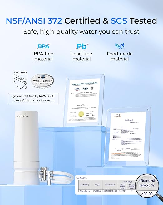 Waterdrop CTF-08 Ultra Filtration Water Filter - Image 6