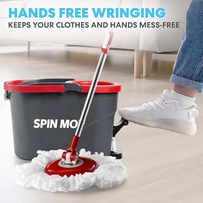 Simpli-Magic 79349 Spin Mop Cleaning System - Image 3