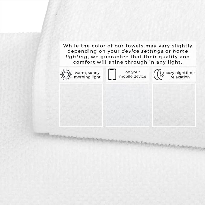 Great Bay Home 100% Cotton 6 Piece Bath Sheet Set - Image 5