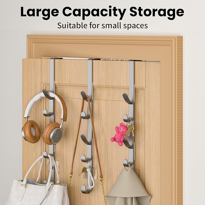 Kaiferty Over The Door Hooks, Metal Door Hooks - Image 3