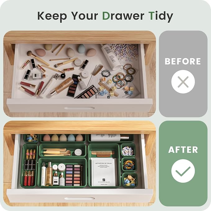 【Military Grade】A-LuGei Drawer Organizer, 【】Makeup organizer - Image 4