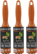 Evercare Pack of 3 Gain Scented All-Purpose Travel Lint Rollers, 90 Sheets Total by Evercare