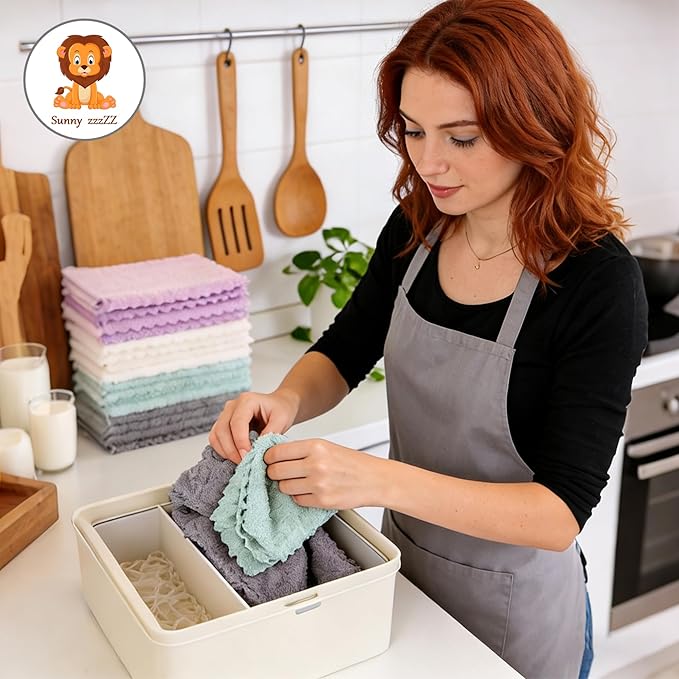 24 Pack Kitchen Dishcloths - Image 3