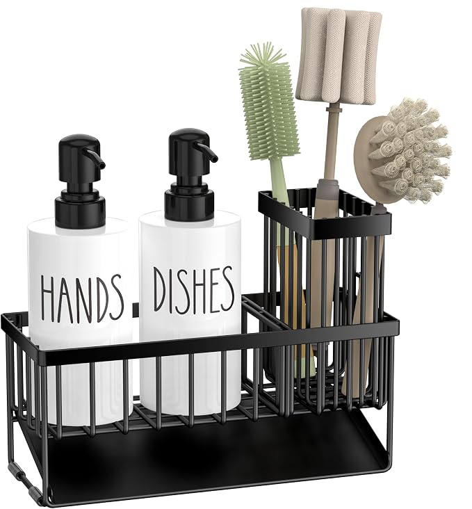 MASADI Kitchen Dish Soap Dispenser Set - Image 8