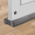 2 Pcs Premium Velvet Under Door Draft Stopper, Dust & Noise by SavEase