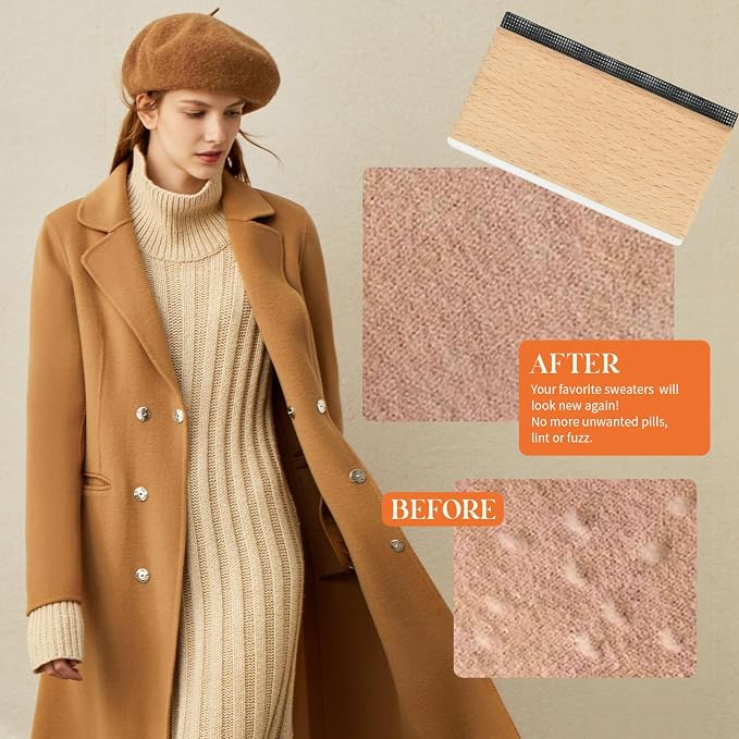 Cashmere Comb, Double Edge Sweater Pill Remover - Image 7