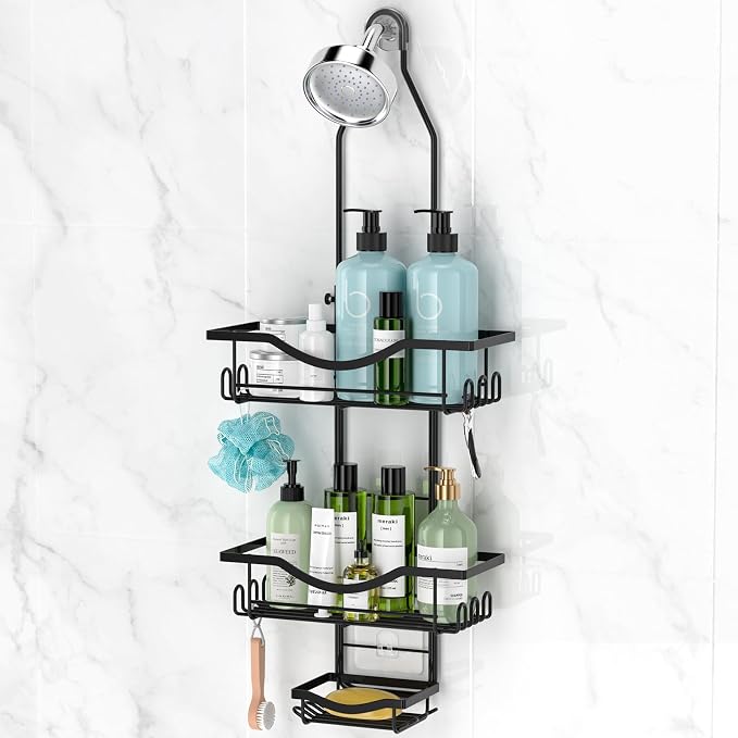 REINHARDT Adjustable Shower Caddy Hanging Rustproof Shower Organizer by REINHARDT