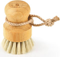 SUBEKYU Bamboo Dish Scrub Brush, Vegetable Brush, Produce Brush, 1 Pack | by SUBEKYU