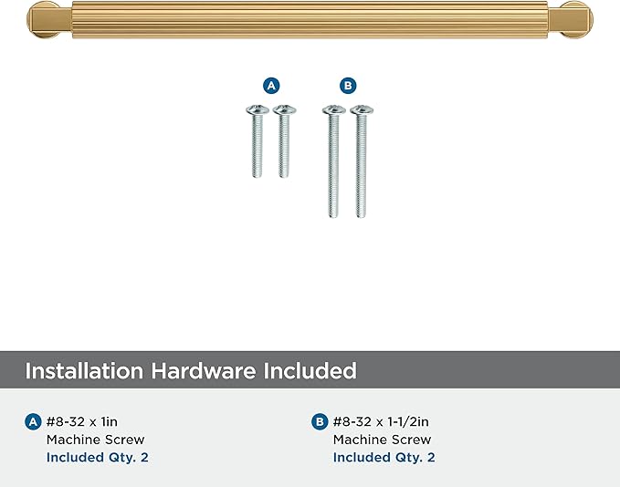 Amerock Ballard 7-9/16 inch (192mm) Center-to-Center Champagne Bronze Cabinet Pull, BP37646CZ