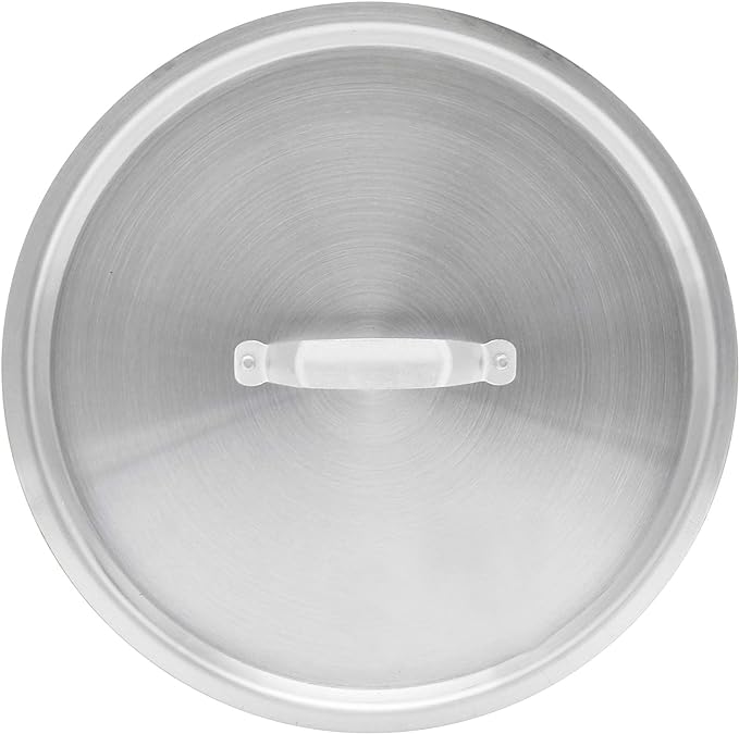 Thunder Group Stock Pot Lid, 140 Quart, Silver