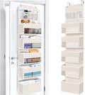 Over The Door Organizer Storage behind Door Hanging Organizer by WiseLife