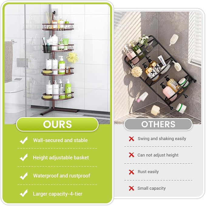 Standing Corner Shower Caddy - Image 5