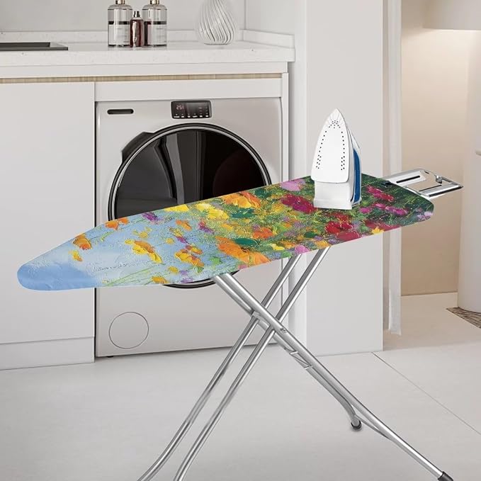 Color Floral Art Print Ironing Board Cover 15X54“ - Image 2